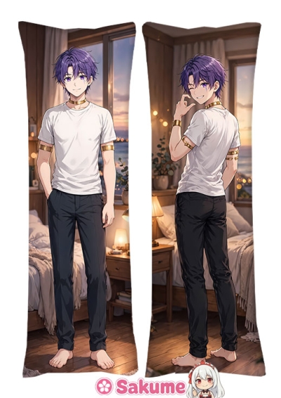Sakume Arte Original Qi Yu Love and Deepspace Dakimakura Husbando Anime Pillow Case