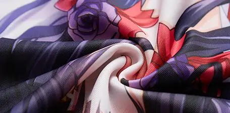 Tejido 2WAY Tricot para funda de dakimakura, punto fino y elástico