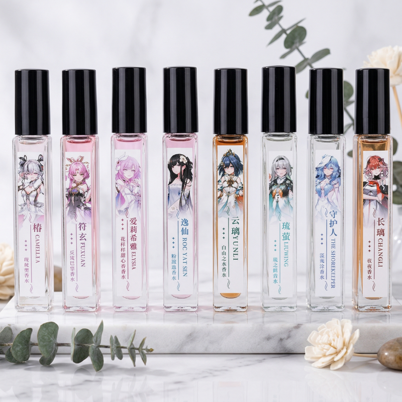 Perfume Sakume Waifu 10ml frasco con personaje
